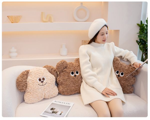 Cute anime style big eyed dog cushion stylish and comfortable body pillow perfect as a gift - Image 11