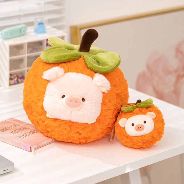 Cute pig simulation toy plush keychain - Image 2