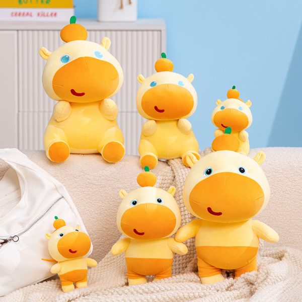 Water Pig Guinea Pig Expression Plush Character Keychain - Image 4