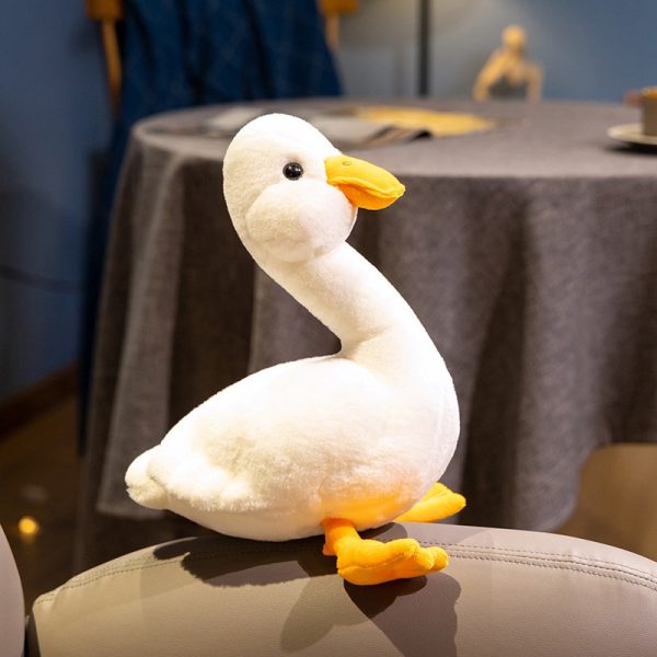 Cute duck plush toy soft toy present children's interior gift large fluffy - Image 10