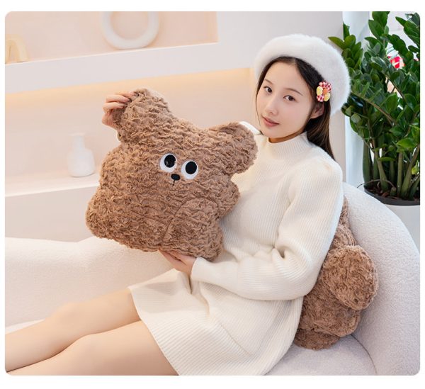 Cute anime style big eyed dog cushion stylish and comfortable body pillow perfect as a gift - Image 7