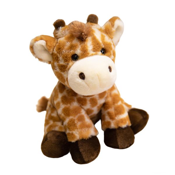 Short-haired plush toys Elephant Forest Animal Cute Toys for Kids Safe and Relaxation Gift