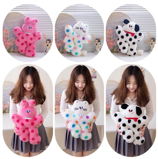 Cute dog stuffed animal body pillow soft toy for young people Perfect as a gift Stylish interior - Image 2