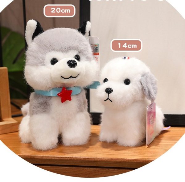 Cute dog stuffed animal cartoon celebration gift bedroom present soft toy body pillow interior - Image 2