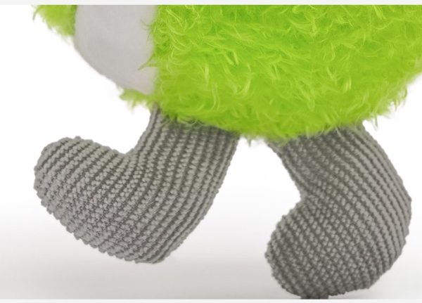 Cute cartoon tennis ball plush toy stress relief toy for student backpack - Image 4