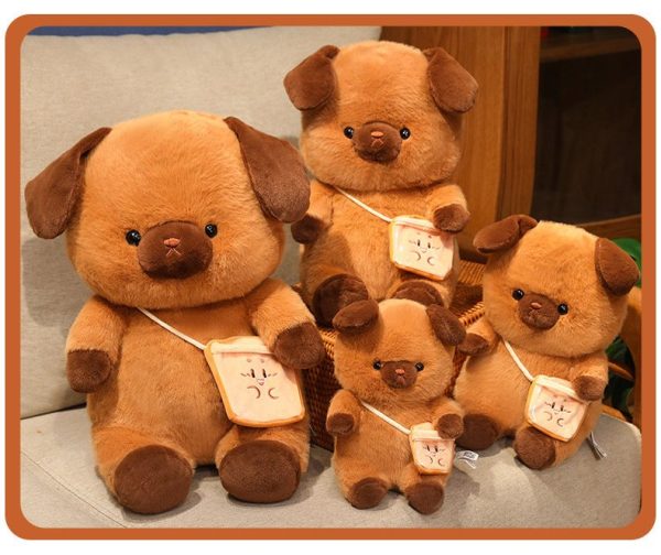 Cute dog stuffed animal soft toy gift fluffy peace of mind picture book interior kids toy - Image 11