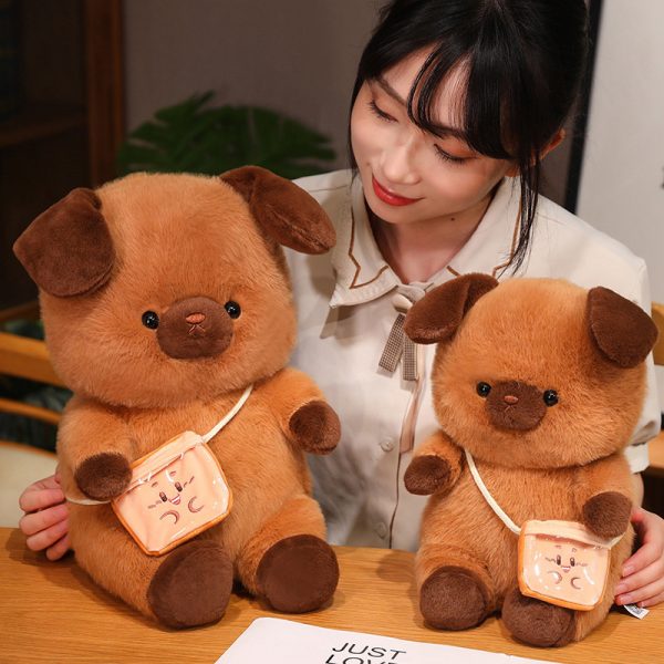 Cute dog stuffed animal soft toy gift fluffy peace of mind picture book interior kids toy - Image 5
