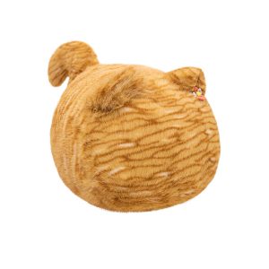Cute tiger pattern cat plush toy fluffy body pillow for girls gift bedding stylish