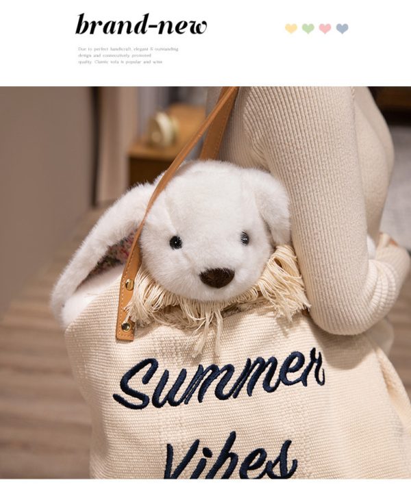 Cute Rabbit Plush Toy, Sleep, Hugging, Toys, Gifts, Presents, For Kids - Image 8