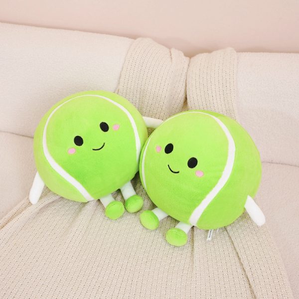 Cute sports netball plush toy for children, body pillow, cushion, interior decoration - Image 6