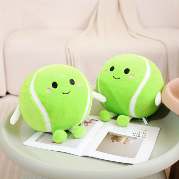 Cute sports netball plush toy for children, body pillow, cushion, interior decoration - Image 7