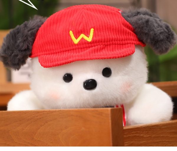 Cute dog stuffed animal body pillow cartoon design gift present fluffy interior - Image 7