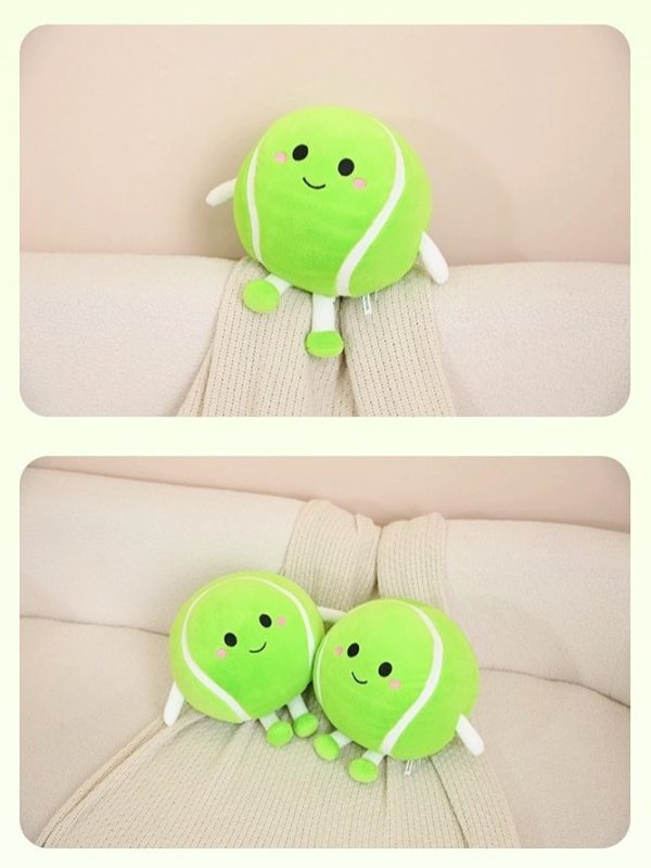 Cute sports netball plush toy for children, body pillow, cushion, interior decoration - Image 9